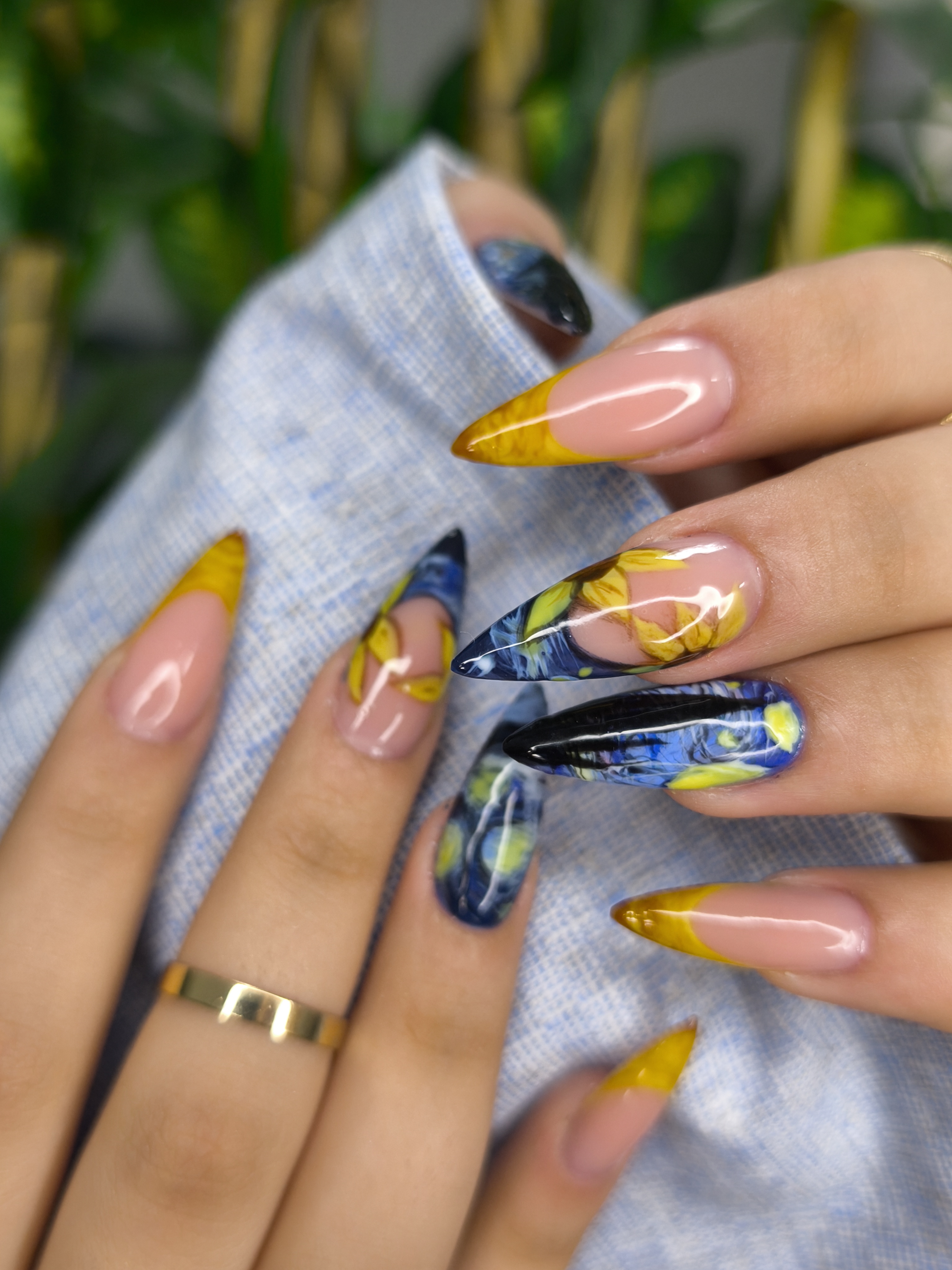 Nail art çalışması 2