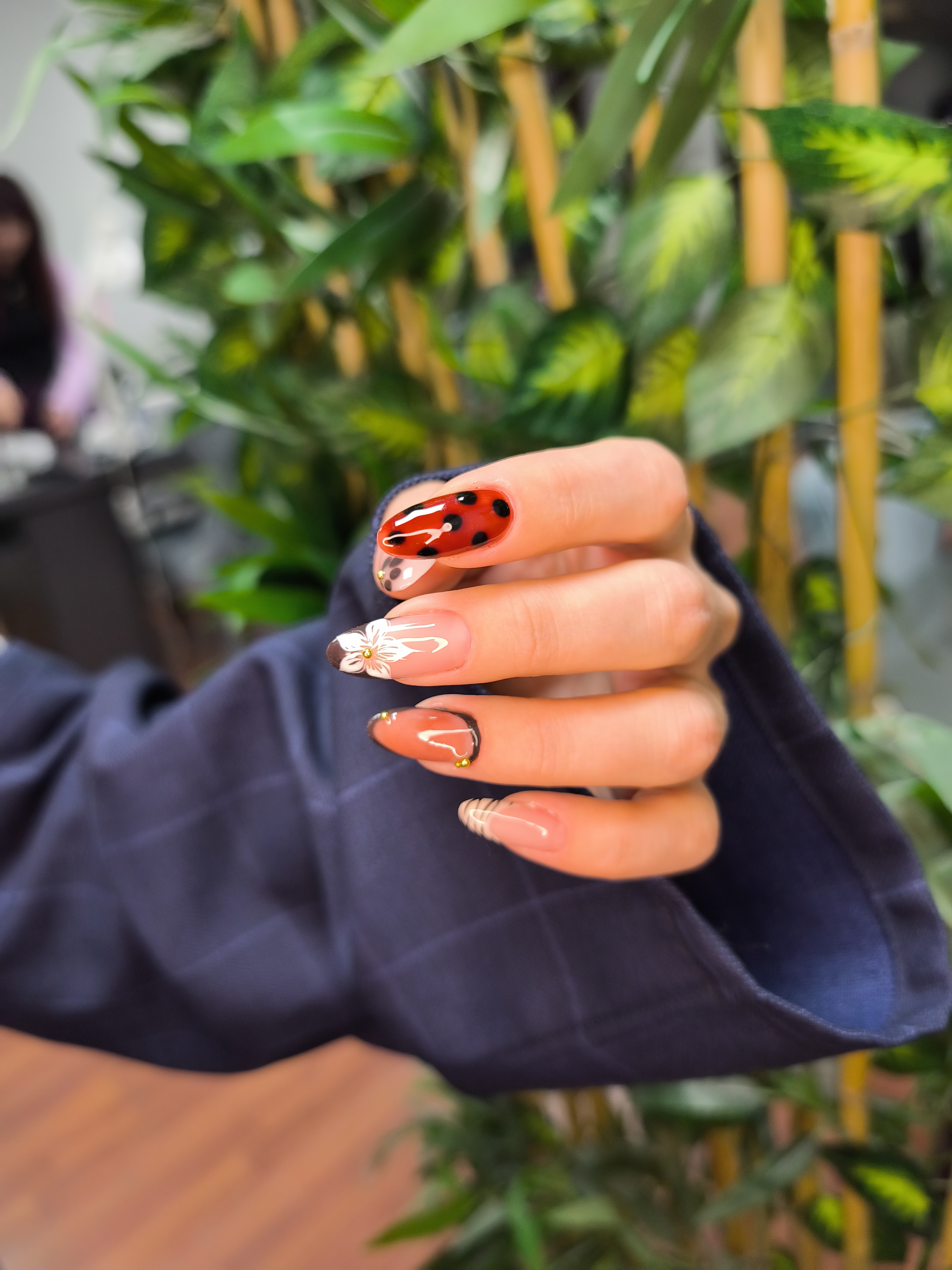 Nail art çalışması 3